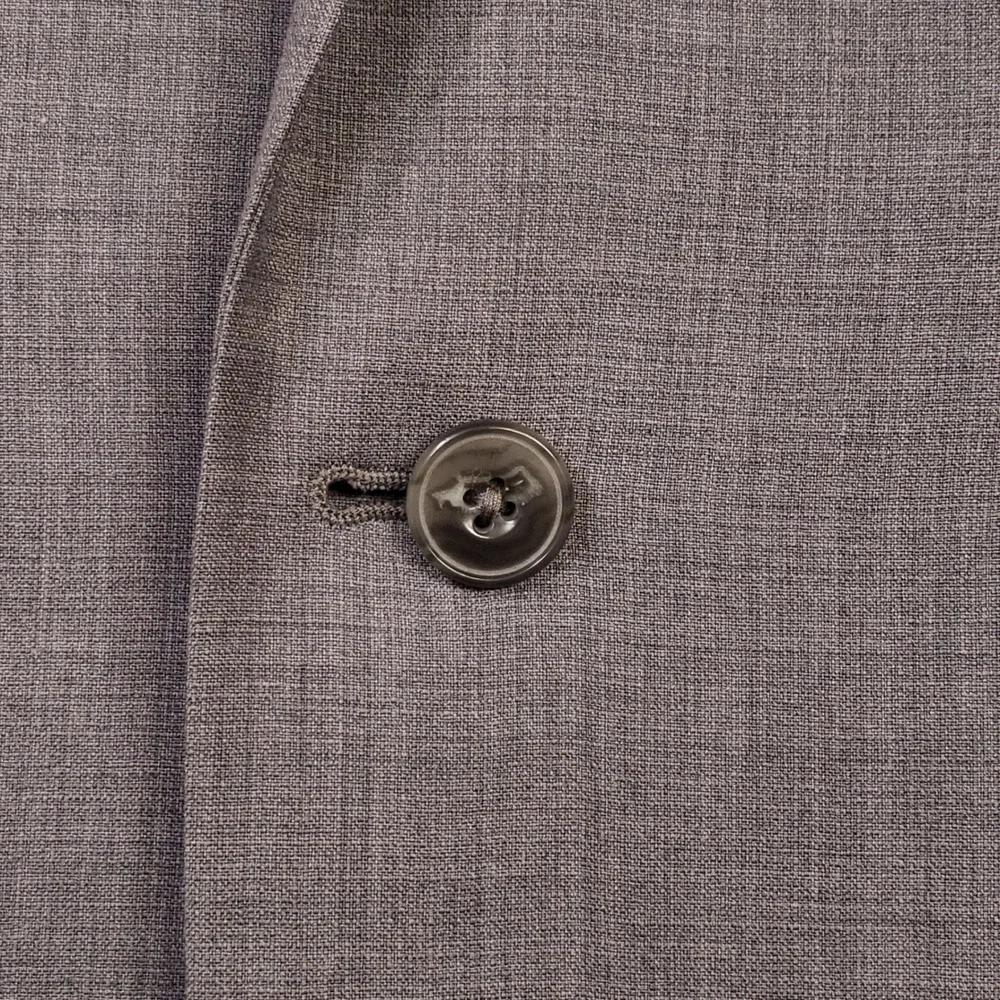 Jos. A. Bank Suit Jacket Mens 36R Gray Slim Fit 100% Wool Blazer 1905 Collection